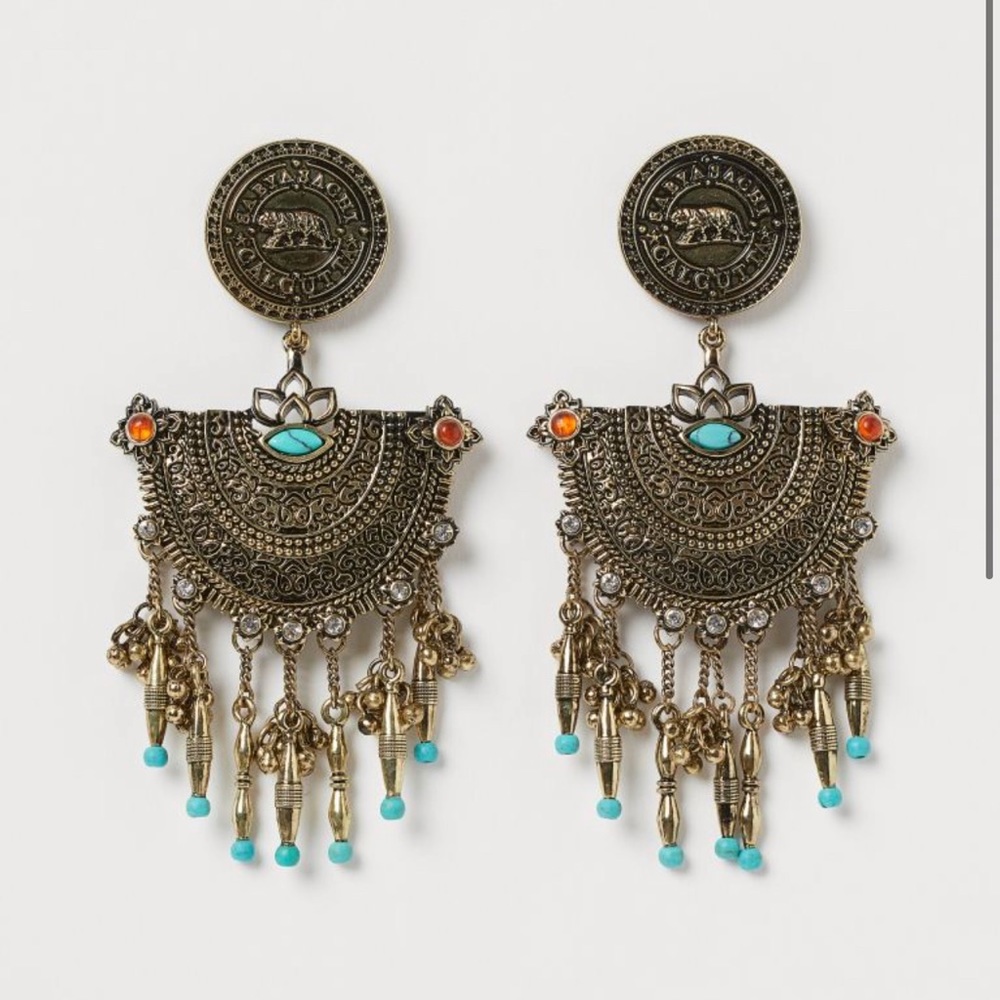 Sabyasachi x H&M Large Earrings NWT!